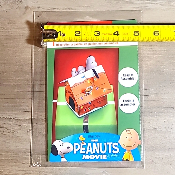 ⭐️ Peanuts' The Peanuts Movie 3-D Gift Decoration 2015 - Picture 8 of 8
